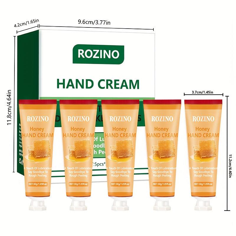 Honey Hand Cream Set - Moisturizing & Nourishing for Dry Skin