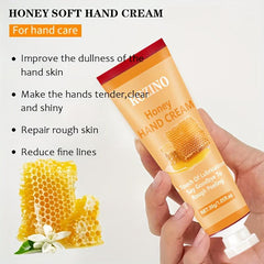 Honey Hand Cream Set - Moisturizing & Nourishing for Dry Skin