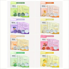 4 Step Pedicure Kit - Home Foot Spa Sea Salt Soak, Foot Mud Mask, Foot Lotion