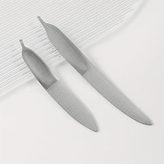 Stainless Steel Double sided Nail File Feather Manicure Nail File Nail Tool
