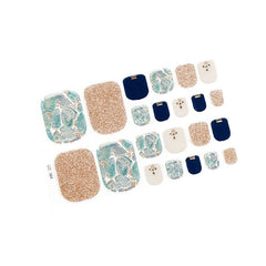 13 Style Self Adhesive Toes Nail Art Stickers for 22 pcs Easy Designs