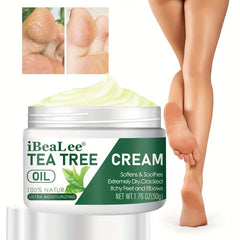 Tea Tree Foot Cream for Dry Feet