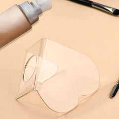 Heart Shape Foundation Art Palette Nail Art Palette Salon Manicure Tool