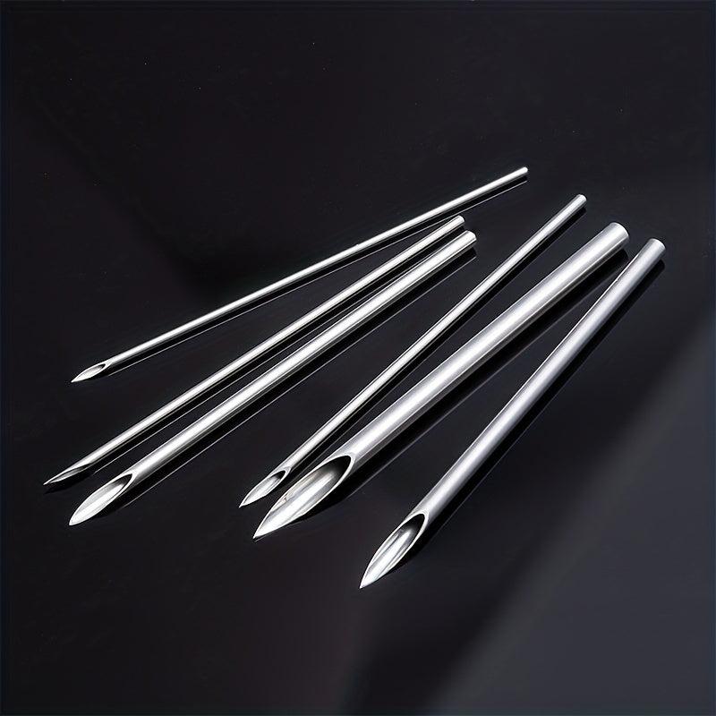 5pcs Sterile Disposable Piercing Needles for Safe Body Piercing