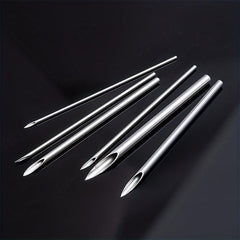 5pcs Sterile Disposable Piercing Needles for Safe Body Piercing