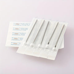 5pcs Sterile Disposable Piercing Needles for Safe Body Piercing