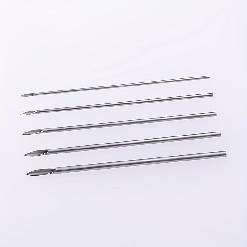 5pcs Sterile Disposable Piercing Needles for Safe Body Piercing