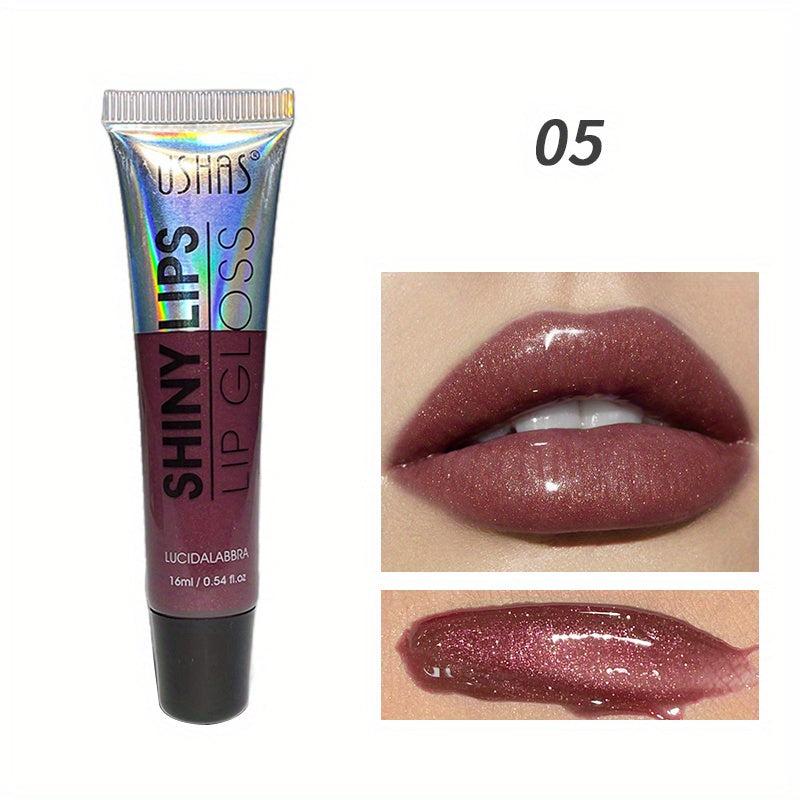 Chromatic Glitter Lip Gloss Long Lasting Waterproof Liquid Lipstick