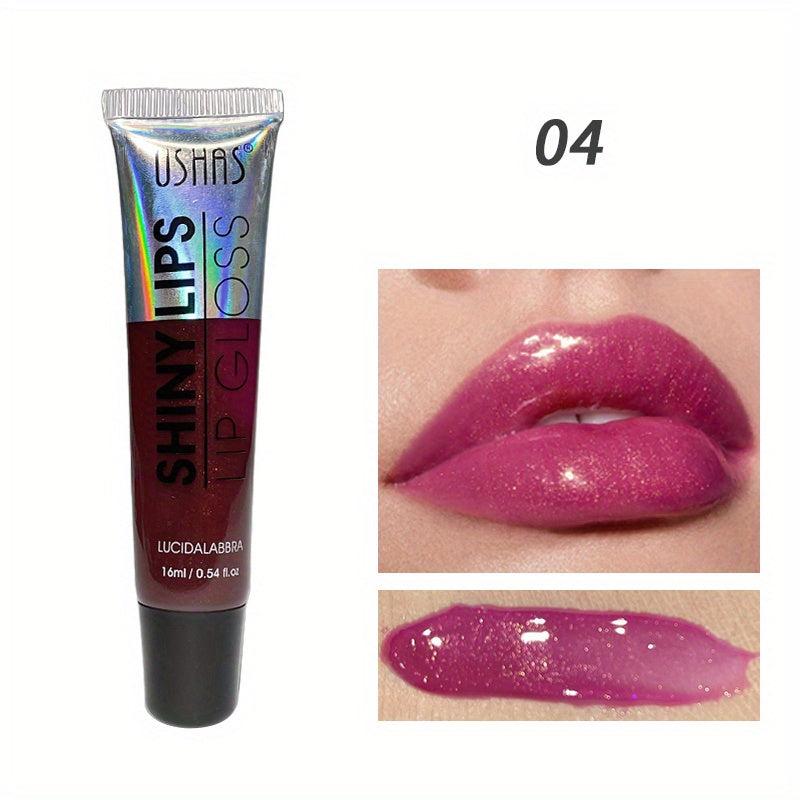 Chromatic Glitter Lip Gloss Long Lasting Waterproof Liquid Lipstick