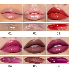 Chromatic Glitter Lip Gloss Long Lasting Waterproof Liquid Lipstick