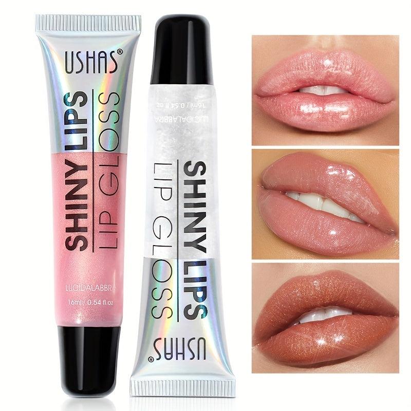 Chromatic Glitter Lip Gloss Long Lasting Waterproof Liquid Lipstick