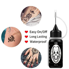 Professional Tattoo Ink Set for Body Art