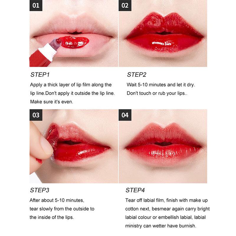 Fruity Peel Off Liquid Lipstick Waterproof Long Lasting Lip Gloss