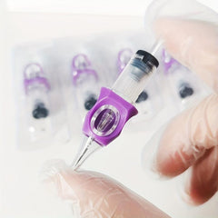 5pcs Tattoo Cartridge Needles Disposable Standard Round Liner For Tattoo Artists