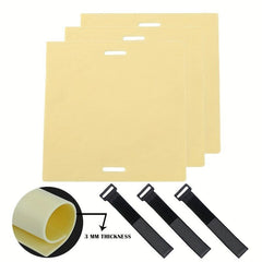 3pcs Blank Tattoo Practice Skin Double Sides for Microblading Practice