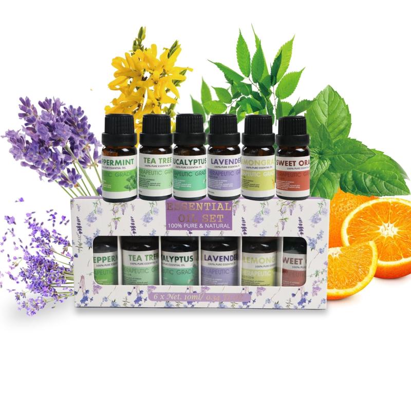 6 Pack Citrus Essential Oil Set 10ml