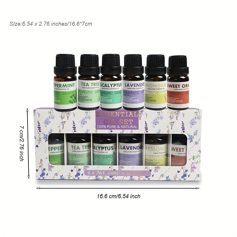 6 Pack Citrus Essential Oil Set 10ml