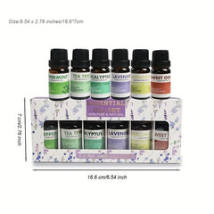 6 Pack Citrus Essential Oil Set 10ml