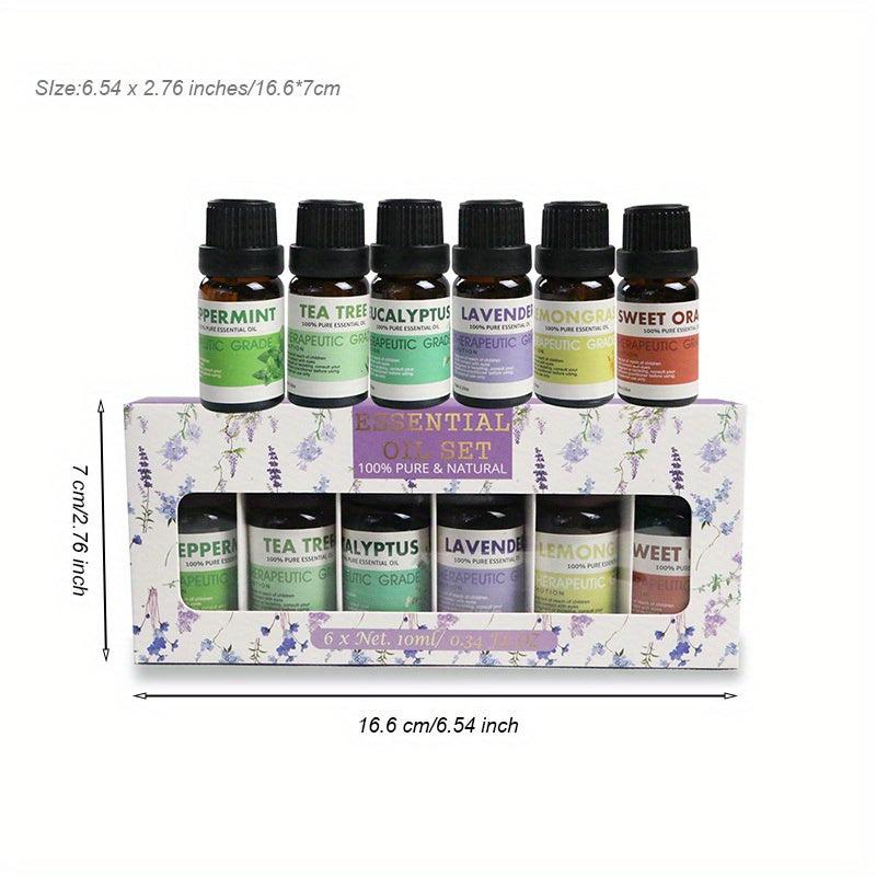 6 Pack Citrus Essential Oil Set 10ml