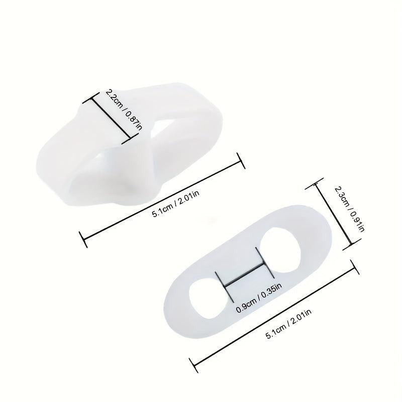 10pcs Double Ring Toe Protector for Painful Toe Problems