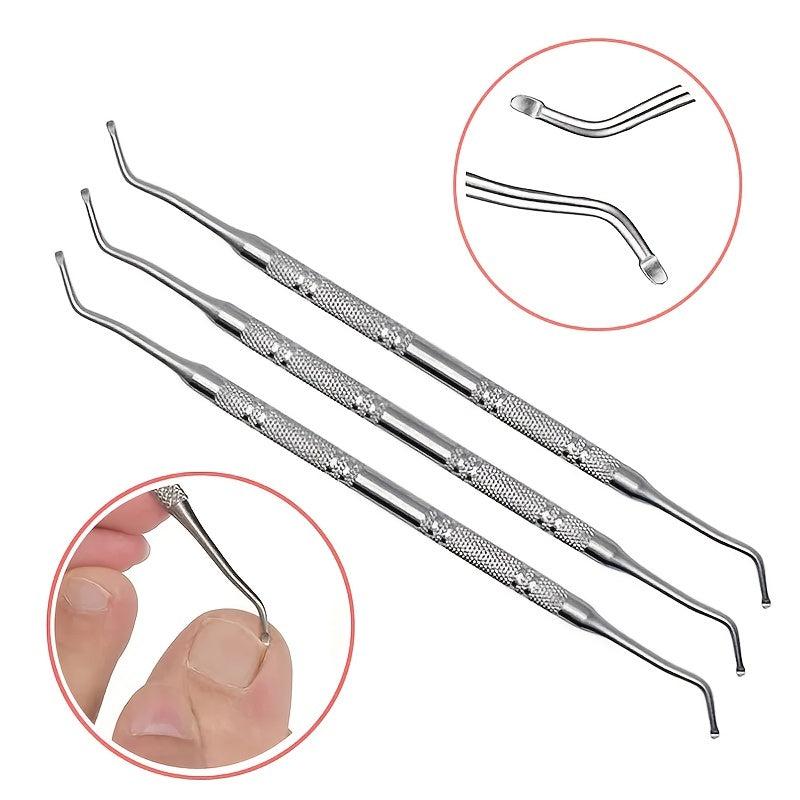 Ingrown Toenail Tool Double Ended Professional Care Lifter File Cleaner