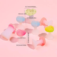 8pcs Soft Silicone Toe Separator Toe Spacer for Manicure Pedicure