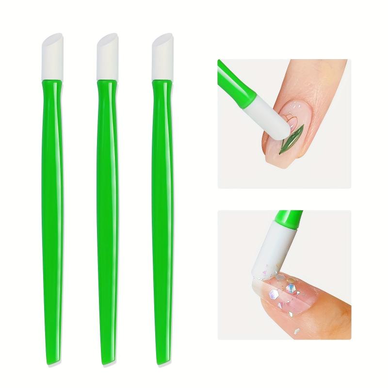 3pcs Embossed Nail Push Decals - Promote Healthy Nail Growth