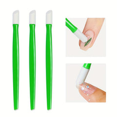 3pcs Embossed Nail Push Decals - Promote Healthy Nail Growth