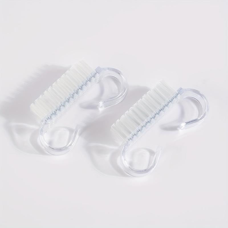 2pcs Nail Brush Manicure Pedicure Tools Kit