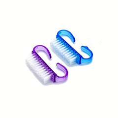 2pcs Nail Brush Manicure Pedicure Tools Kit
