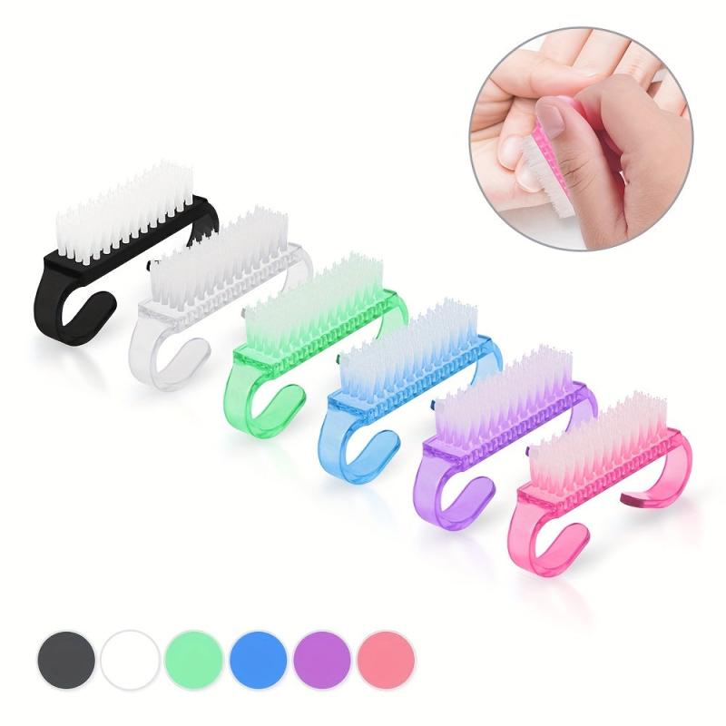 2pcs Nail Brush Manicure Pedicure Tools Kit