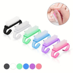 2pcs Nail Brush Manicure Pedicure Tools Kit