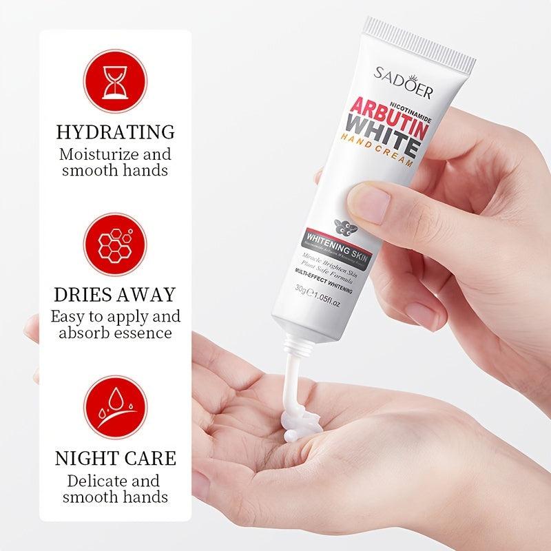 Whitening Hand Cream with Arbutin Essence & Hydrating Moisturizer