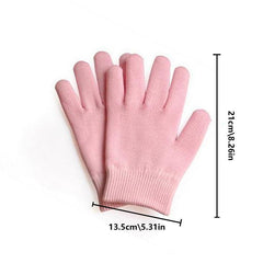 Moisturizing Gloves Socks for Dry Hand Foot Enhances Lotions Pink