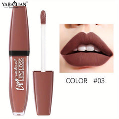 Nude Creamy Lip Glaze Matte Liquid Lipstick Waterproof Long Lasting