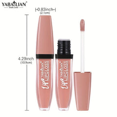 Nude Creamy Lip Glaze Matte Liquid Lipstick Waterproof Long Lasting