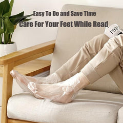 100pcs Moisturizing Pedicure Foot Mask Cover Prevents Dry and Cracked Feet