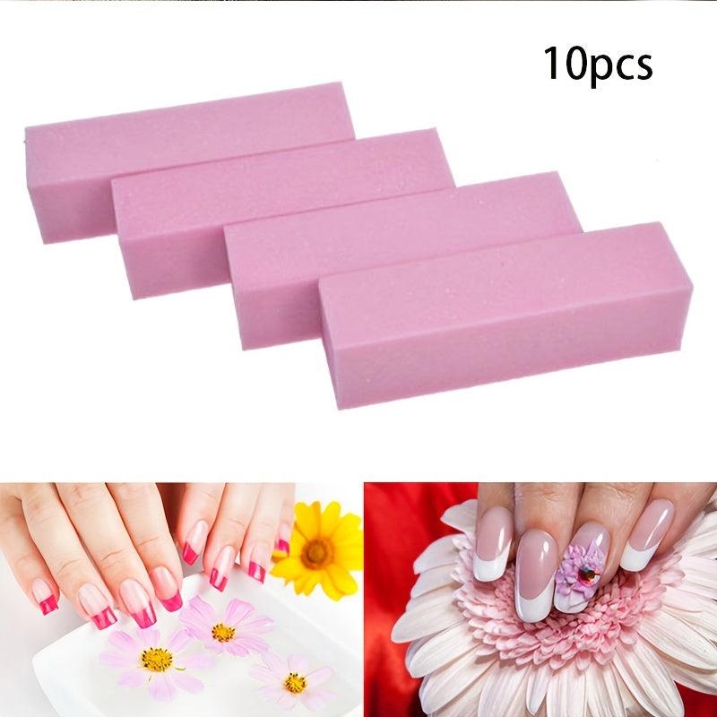 10-Piece Mani-Pedi Polisher Set for Salon Art Shiner & Nail Sanding