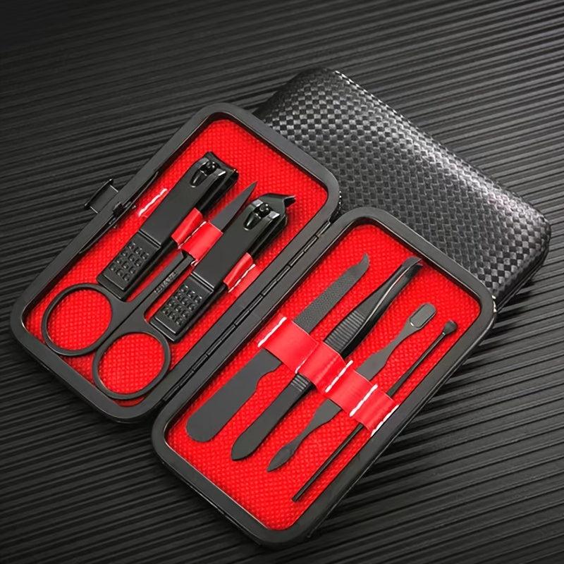 7-Piece Stainless Steel Nail Clipper Set Manicure Pedicure