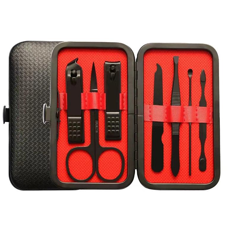 7-Piece Stainless Steel Nail Clipper Set Manicure Pedicure