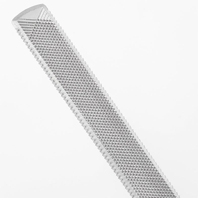 Stainless Steel Nail File Double Sided Sandpaper