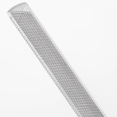 Stainless Steel Nail File Double Sided Sandpaper