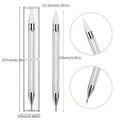 Nail Art Pen Rhinestone Picker Dotting Pen DIY Decoration Tool