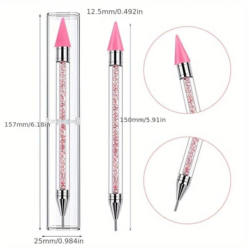 Nail Art Pen Rhinestone Picker Dotting Pen DIY Decoration Tool