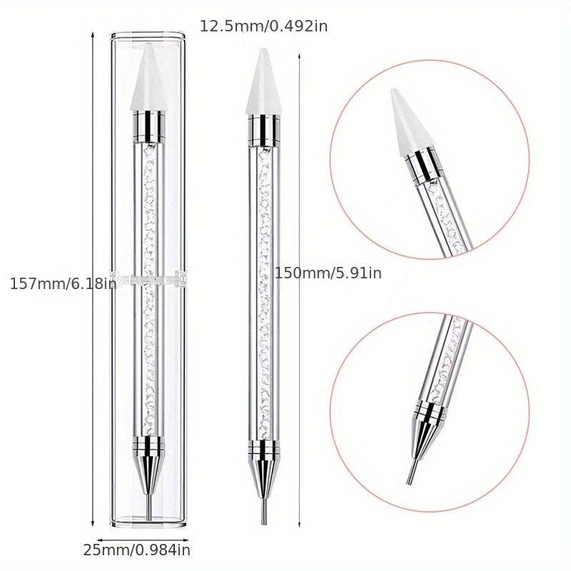Nail Art Pen Rhinestone Picker Dotting Pen DIY Decoration Tool