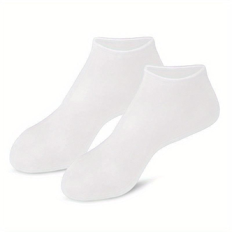 Moisturizing Socks for Dry Feet Overnight Spa Socks Silicone Moisture Enhancing