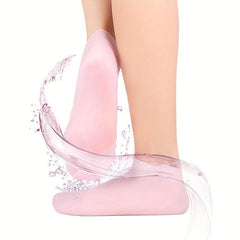 Moisturizing Socks for Dry Feet Overnight Spa Socks Silicone Moisture Enhancing