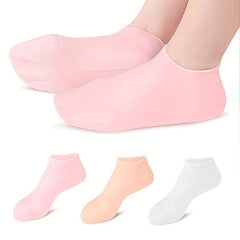 Moisturizing Socks for Dry Feet Overnight Spa Socks Silicone Moisture Enhancing