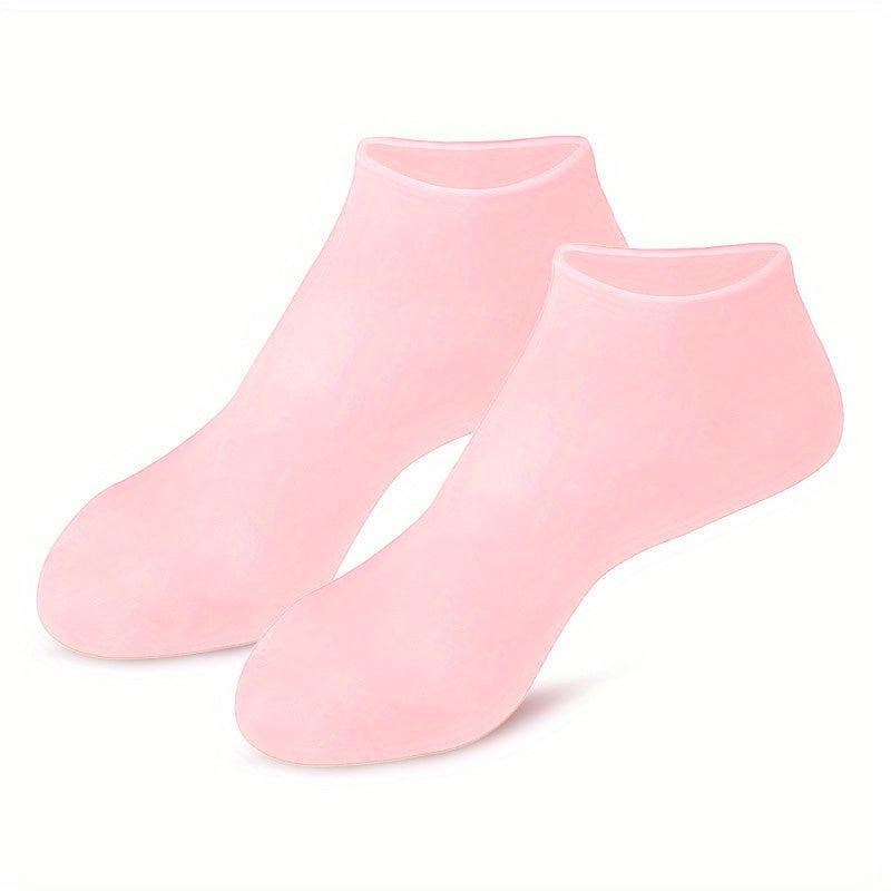 Moisturizing Socks for Dry Feet Overnight Spa Socks Silicone Moisture Enhancing