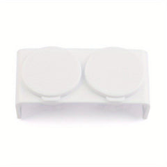 Double Cup Nail Art Soaking Dish with Lids for Mixing Acrylic Powder and Liquid